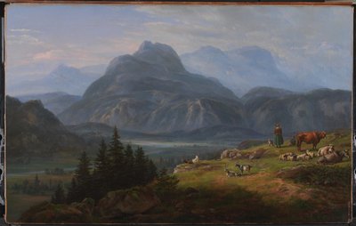 Etsch-dalen nær Roveredo af Johan Christian Dahl