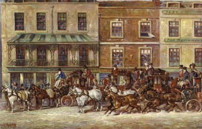 Gloucester Coffee House, Piccadilly af J.C. Maggs