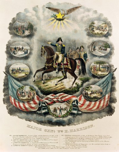 Generalmajor William Henry Harrison, ca. 1813 af J.C. Richard