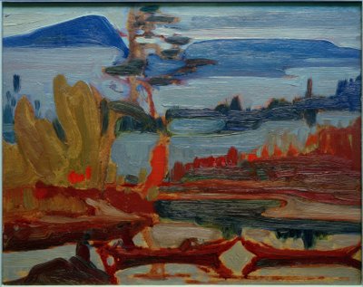Mist Fantasy, Sand River af J.E.H. MacDonald