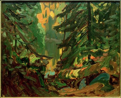 Tæt på Montreal Lake, Algoma af J.E.H. MacDonald