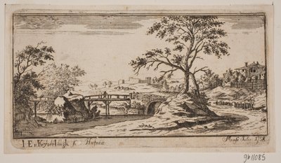 Landskab af J.E. Keyserlingk