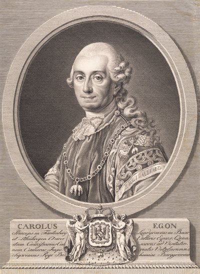 Carl Egon, fyrste af Fürstenberg af J.F. Clemens