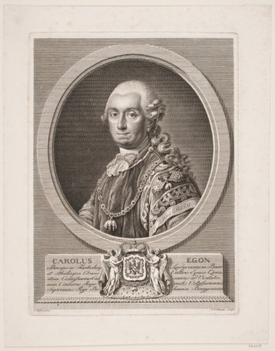 Carl Egon, fyrste af Fürstenberg af J.F. Clemens