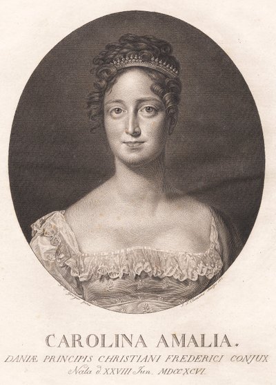 Caroline Amalie af J.F. Clemens