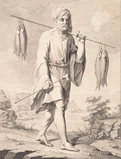 En arabisk fisker af J.F. Clemens