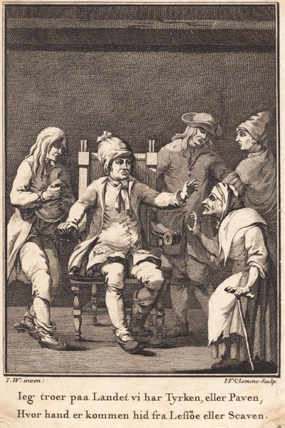 Gamle Gunnild forudser ulykker af J.F. Clemens