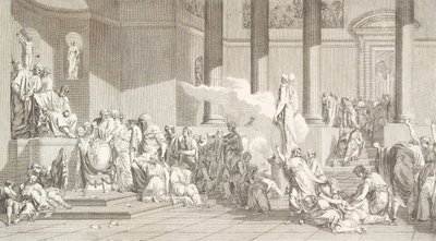 Lodtrækning af den atheniensiske ungdom af J.F. Clemens
