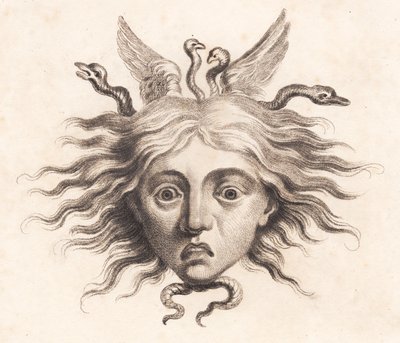 Medusahoved af J.F. Clemens