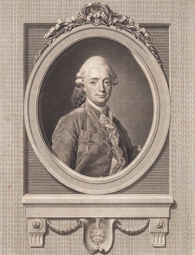 Portræt af gesandten Otto Blome af J.F. Clemens