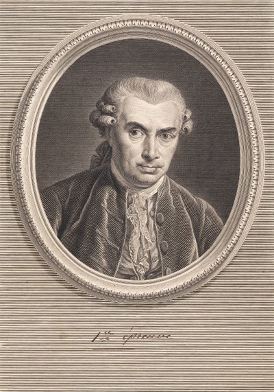 Portræt af læge Johan von Berger af J.F. Clemens