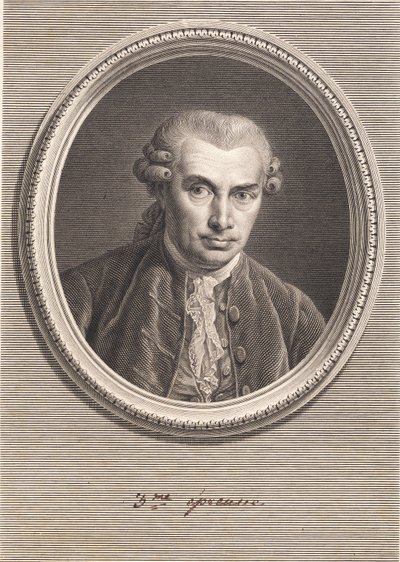 Portræt af læge Johan von Berger af J.F. Clemens