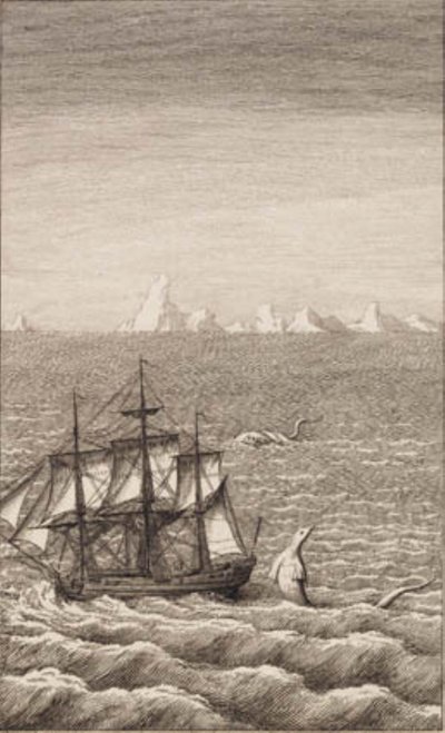 Skibet og sødyret af J.F. Clemens