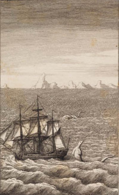 Skibet og sødyret af J.F. Clemens