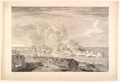 Slaget ved Reden den 2. april 1801 af J.F. Clemens