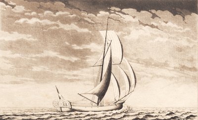Suite af skibe. Kongejagt af J.F. Clemens
