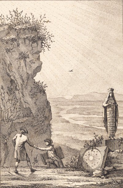 Titelkobber til Olavides af J.F. Clemens