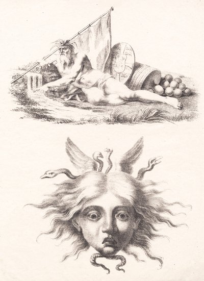 Øresund. Medusahoved af J.F. Clemens