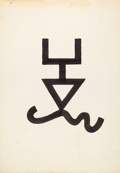 Kvægmærke, ca. 1936. af J.Henry Marley