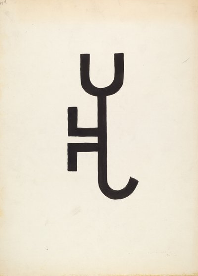 Kvægmærke, ca. 1936. af J.Henry Marley