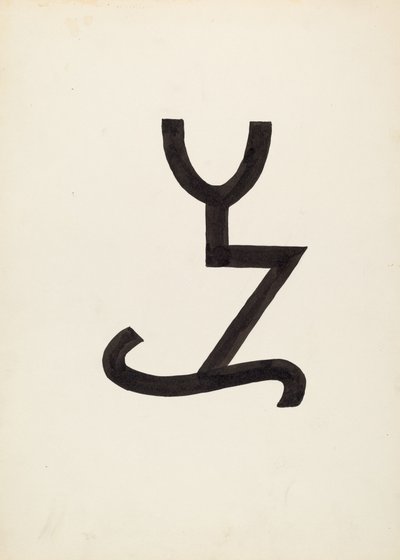 Kvægmærke, ca. 1936. af J.Henry Marley