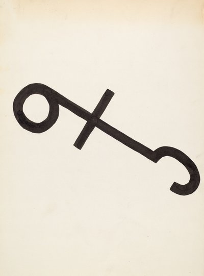 Kvægmærke, ca. 1936. af J.Henry Marley