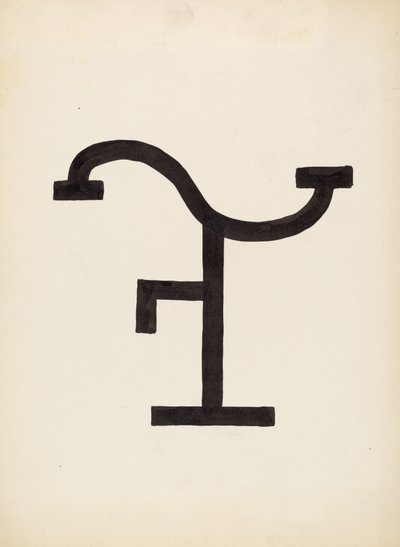 Kvægmærke, ca. 1936. af J.Henry Marley