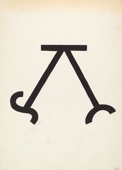 Kvægmærke, ca. 1936. af J.Henry Marley