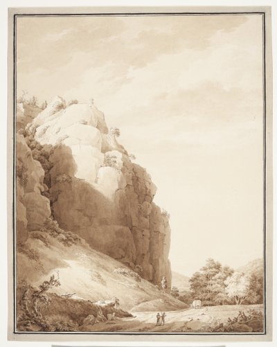 Parti fra det saksiske Schweiz af J.L. Lund