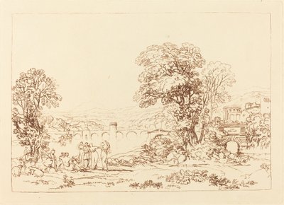 Apuleia på jagt efter Apuleius. af Joseph Mallord William Turner