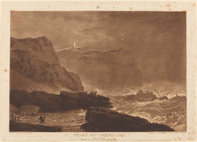 Coast of Yorkshire, udgivet 1811 af Joseph Mallord William Turner