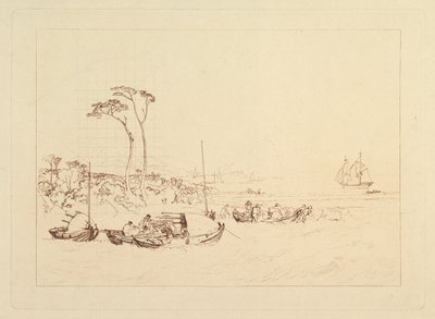 Inverary Castle and Town, Skotland Liber Studiorum, del XIII, 1816. af Joseph Mallord William Turner