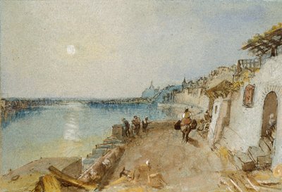Rietz, nær Saumur, c1830 af Joseph Mallord William Turner