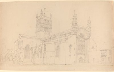 Tewkesbury Abbey. af Joseph Mallord William Turner