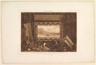 Frontispicen til Liber Studiorum, maj 1812. af Joseph Mallord William Turner
