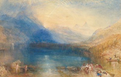 Zugsøen, 1843. af Joseph Mallord William Turner