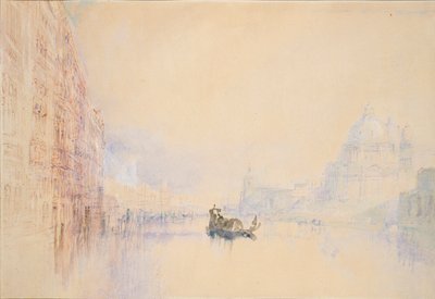 Venedig: Canal Grande, 1840 af Joseph Mallord William Turner