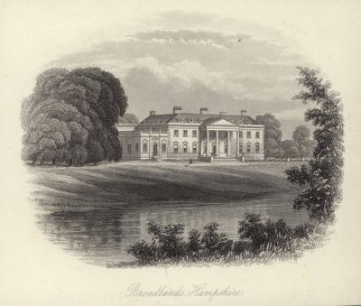 Broadlands Hampshire af J.P. Neale