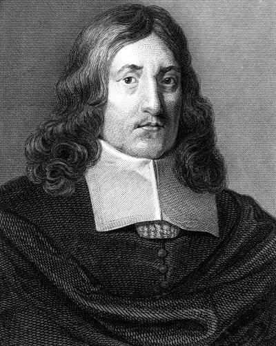 John Milton, engelsk digter fra det 17. århundrede, 1820. af JT Wedgwood