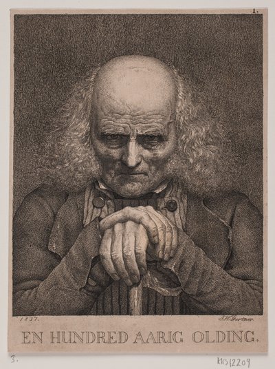 En hundredårig olding af J.V. Gertner