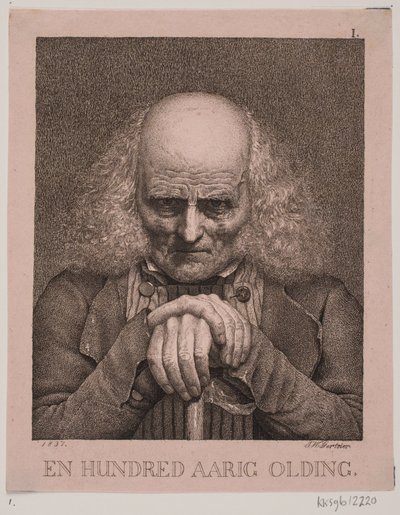 En hundredårig olding af J.V. Gertner
