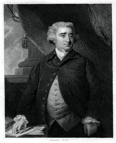 Charles James Fox, britisk whig-politiker, 1833. af J.W. Cook