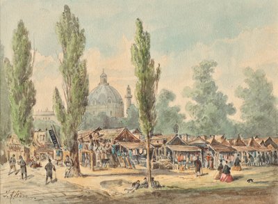 Det gamle tandelmarked i Wien af J. A. Störr