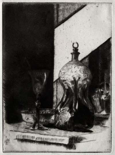 Hollandsk snaps, 1885-1893. af J. Alden Weir