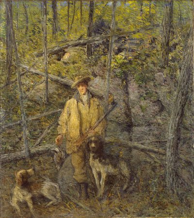 Jæger og hunde af J. Alden Weir