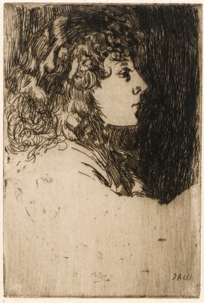 Lille hoved af J. Alden Weir