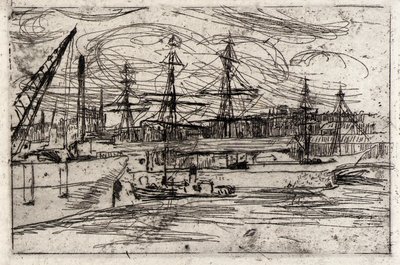 Liverpools havne af J. Alden Weir