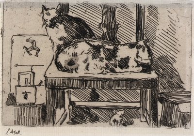 Manx-katte - øen Man af J. Alden Weir