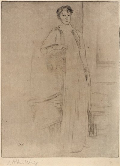 Stående figur nr. 1 af J. Alden Weir