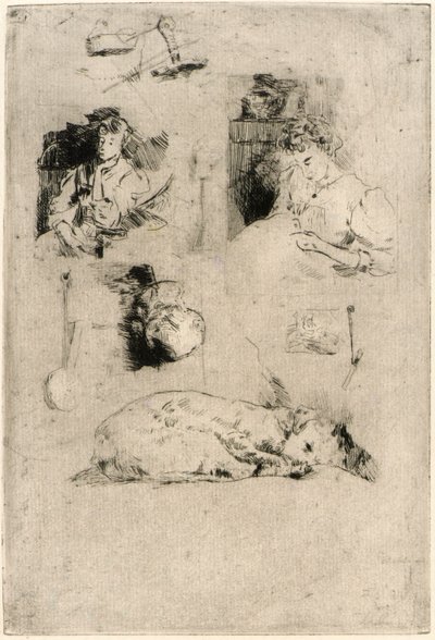 Studier af J. Alden Weir